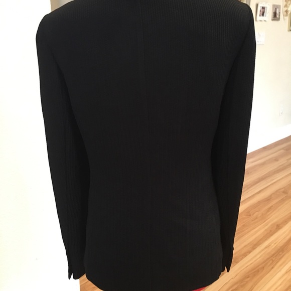 Emanuel ungaro black textured women’s blazer 6 - Picture 3 of 8